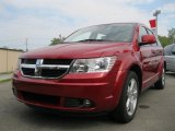 2009 Inferno Red Crystal Pearl Dodge Journey SXT AWD #36333168