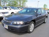 2002 Navy Blue Metallic Chevrolet Impala  #36333169