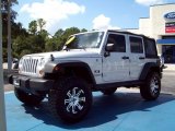 2008 Bright Silver Metallic Jeep Wrangler Unlimited X 4x4 #36347146