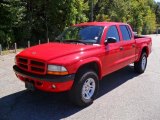 2003 Flame Red Dodge Dakota Sport Quad Cab 4x4 #36347686