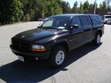 2002 Black Dodge Dakota Sport Quad Cab #36347687