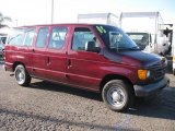 Dark Toreador Red Metallic Ford E Series Van in 2005