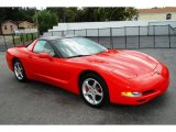 2000 Torch Red Chevrolet Corvette Coupe #36406608