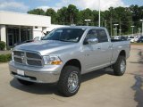 2010 Bright Silver Metallic Dodge Ram 1500 SLT Quad Cab 4x4 #36406621