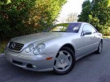 2001 Brilliant Silver Metallic Mercedes-Benz CL 600 #354269