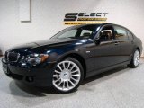 2007 Monaco Blue Metallic BMW 7 Series 750Li Sedan #3635701