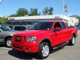 2007 Bright Red Ford F150 FX4 SuperCab 4x4 #36406428