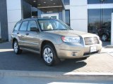 2008 Topaz Gold Metallic Subaru Forester 2.5 X #3641795