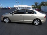 2007 Borrego Beige Metallic Honda Civic LX Sedan #36479769