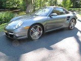 2008 Meteor Grey Metallic Porsche 911 Turbo Cabriolet #36479871