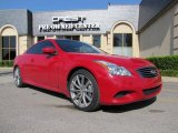 2008 Vibrant Red Infiniti G 37 S Sport Coupe #36480399
