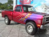 1986 Canyon Red Metallic Dodge Ram Truck W150 Regular Cab 4x4 #36480804