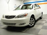 2004 Crystal White Toyota Camry LE #36480112