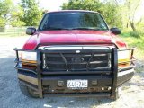 Red Ford F250 Super Duty in 2001