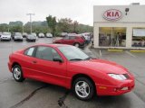 2005 Victory Red Pontiac Sunfire Coupe #36547826