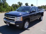 2011 Imperial Blue Metallic Chevrolet Silverado 1500 LT Extended Cab 4x4 #36548105