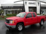 2007 Fire Red GMC Sierra 1500 SLE Extended Cab 4x4 #36547555