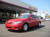 2011 Barcelona Red Metallic Toyota Camry LE V6 #36622657