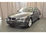 2008 Platinum Grey Metallic BMW 5 Series 528xi Sedan #36621948