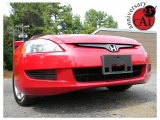 2003 San Marino Red Honda Accord EX V6 Coupe #36622398