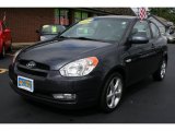 2007 Charcoal Gray Hyundai Accent SE Coupe #36622823