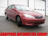 2005 Salsa Red Pearl Toyota Camry LE #3665106