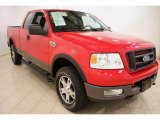 2005 Bright Red Ford F150 FX4 SuperCab 4x4 #36622939