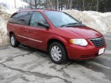 2005 Inferno Red Pearl Chrysler Town & Country Touring #3664845