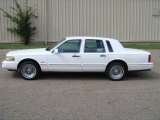 1997 Performance White Lincoln Town Car Executive #36623056