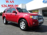 2010 Sangria Red Metallic Ford Escape Limited V6 #36711874