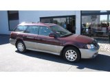 2001 Winestone Red Pearl Subaru Outback L.L.Bean Edition Wagon #36712077