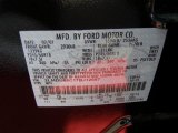 2007 MKX Color Code for Dark Amethyst Metallic - Color Code: PG