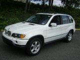 2001 Alpine White BMW X5 4.4i #36751176