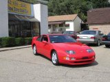 Scarlet Red Nissan 300ZX in 1993