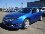 2011 Blue Flame Metallic Ford Fusion SE #36767151