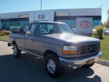 1996 Silver Frost Pearl Metallic Ford F250 XL Regular Cab #36767635