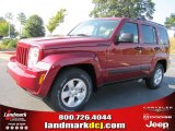 2011 Deep Cherry Red Crystal Pearl Jeep Liberty Sport #36767235