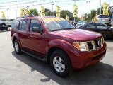 2007 Red Brawn Nissan Pathfinder S #36767720