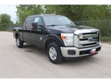 2011 Tuxedo Black Metallic Ford F250 Super Duty XLT Crew Cab #36767096