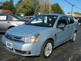 2008 Light Ice Blue Metallic Ford Focus SE Coupe #36817392