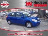 2011 Metallic Blue Nissan Versa 1.8 S Hatchback #36856005