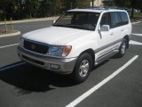 2002 Natural White Toyota Land Cruiser  #36857122