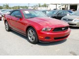 2010 Red Candy Metallic Ford Mustang V6 Premium Convertible #36856786