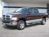 2004 Deep Molten Red Pearl Dodge Ram 1500 Laramie Quad Cab 4x4 #36856837