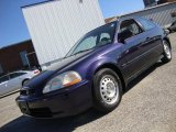 Dark Amethyst Pearl Metallic Honda Civic in 1997