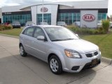 Clear Silver Kia Rio in 2011