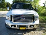 2007 Oxford White Clearcoat Ford F250 Super Duty Lariat Crew Cab #36856504
