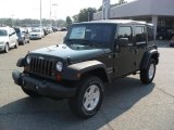 2011 Natural Green Pearl Jeep Wrangler Unlimited Sport 4x4 #36857279