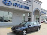 2006 Moonlit Dark Blue Hyundai Elantra GLS Sedan #36856569