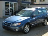 2008 Newport Blue Pearl Subaru Outback 2.5i Limited Wagon #36857385